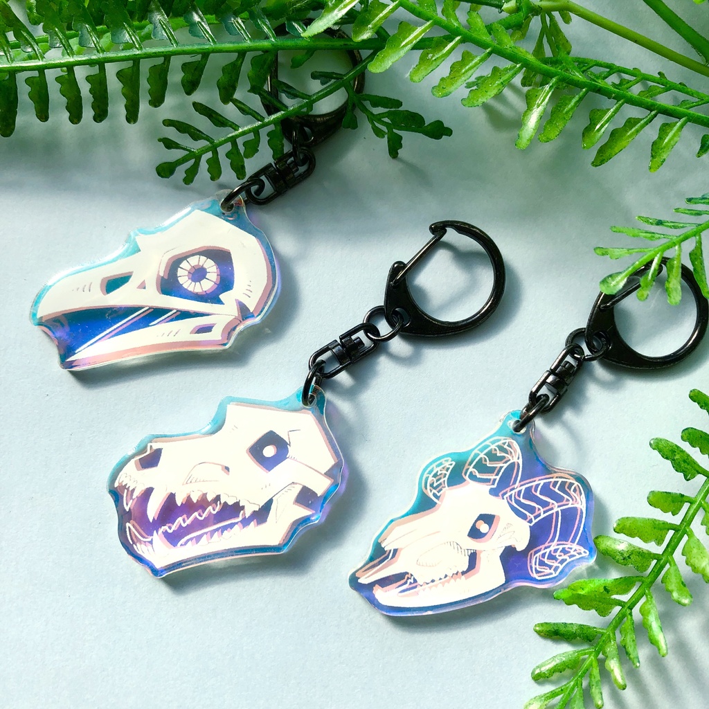 虹の頭蓋骨 / Rainbow Skulls