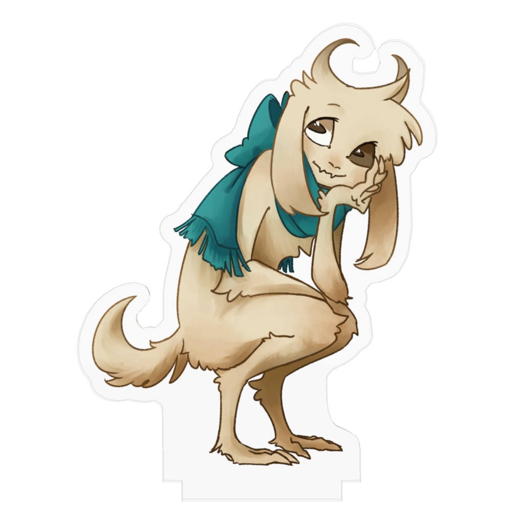 しゃがむスキップ君