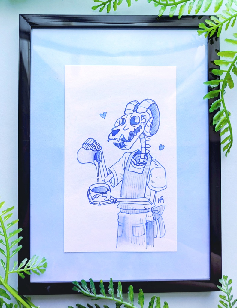 『骨のバリスタ』 / 『Boney Barista』