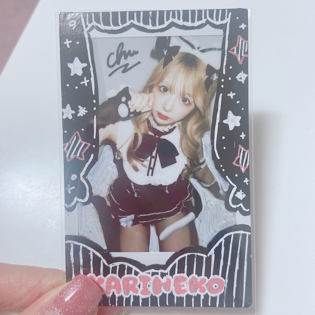 かりんチェキ　マリームーンねこ