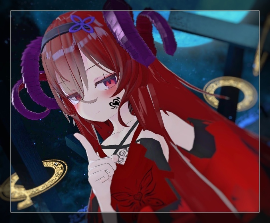 「幽狐族のお姉様」用衣装 和風創衣《宵紅》/《蒼月》