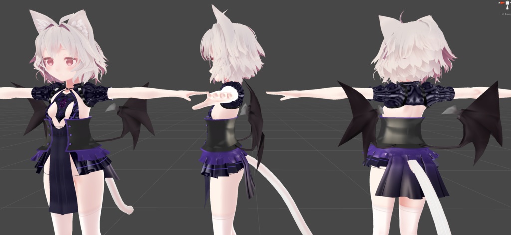 「Noyちゃん」用衣装 夢魔ノ衣