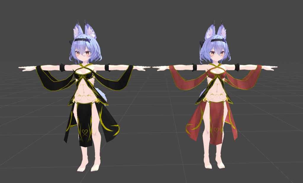 「幽狐さん」用衣装 おどり小悪魔