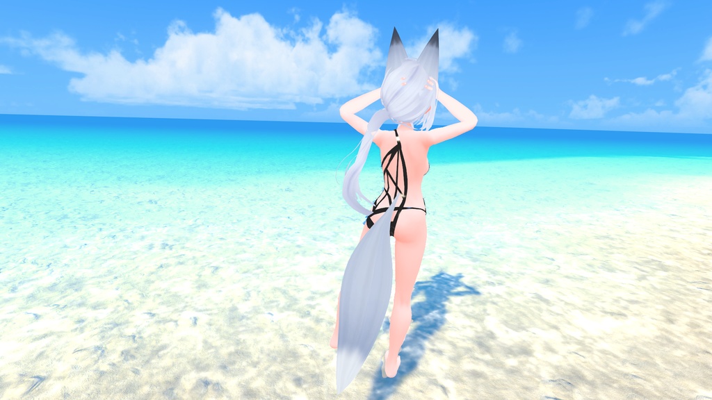 たわわキッシュ素体用「ランダムストリング水着」