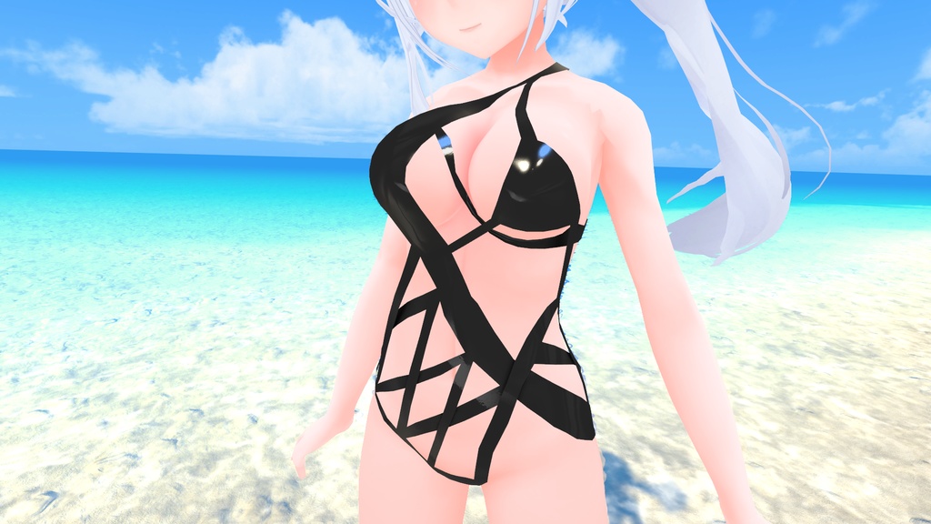 たわわキッシュ素体用「ランダムストリング水着」