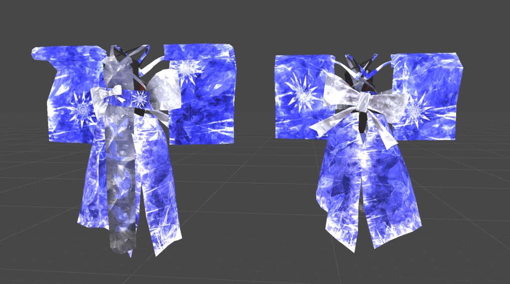 和風創衣用テクスチャ 《細氷》