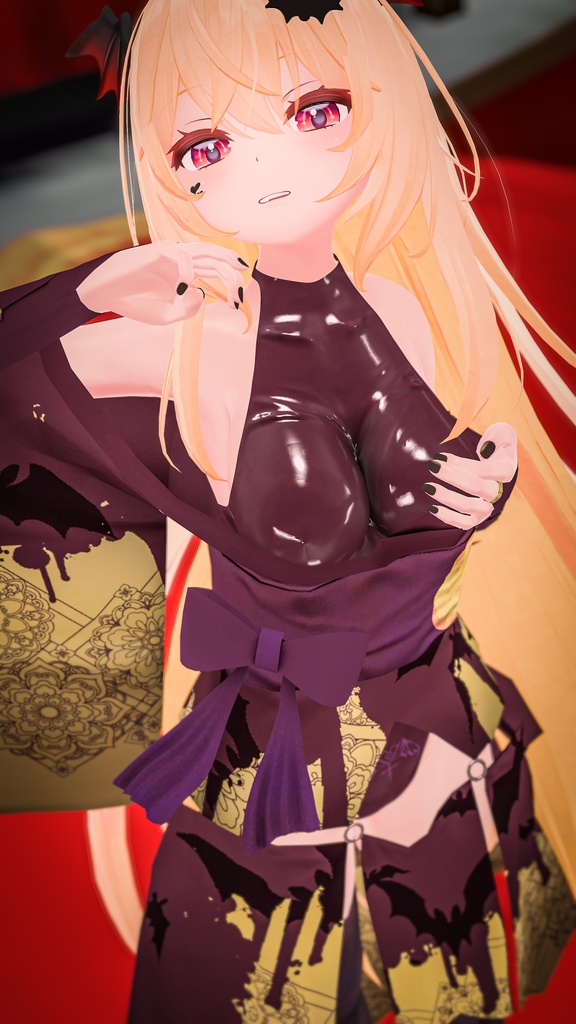 6アバター対応衣装 「落花狼藉」