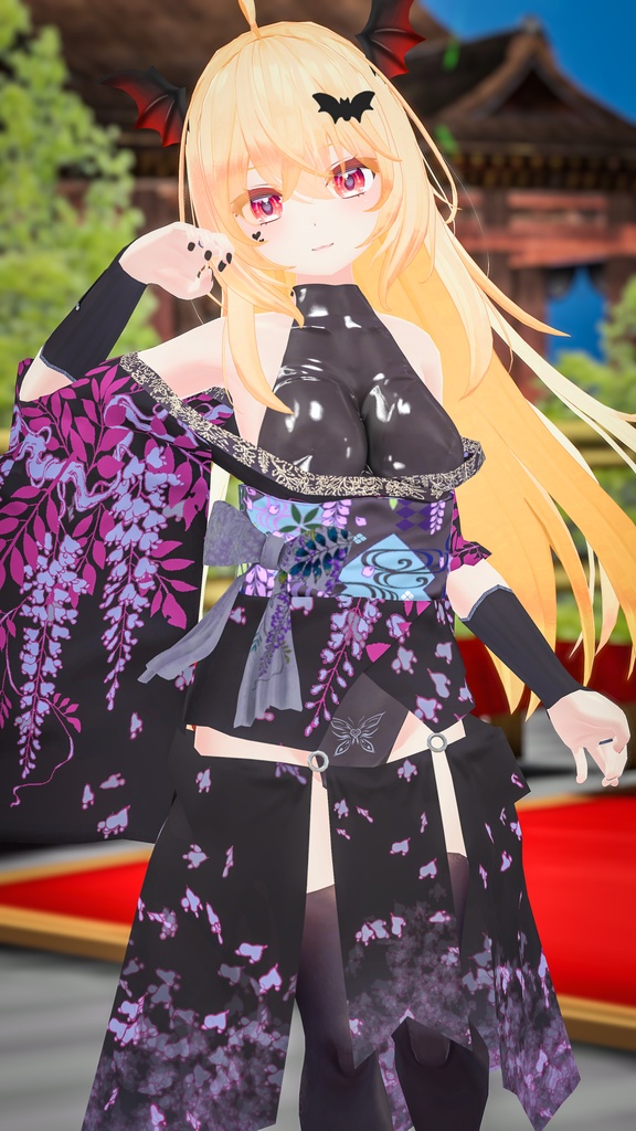 6アバター対応衣装 「落花狼藉」