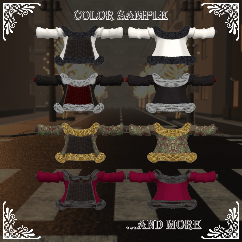 11アバター対応衣装 「ファージャケット」