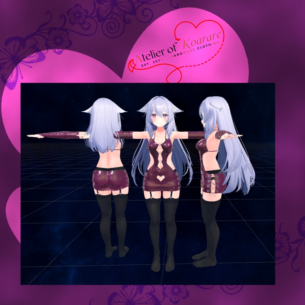 桔梗ちゃん用衣装 「ギラギラボディコン」