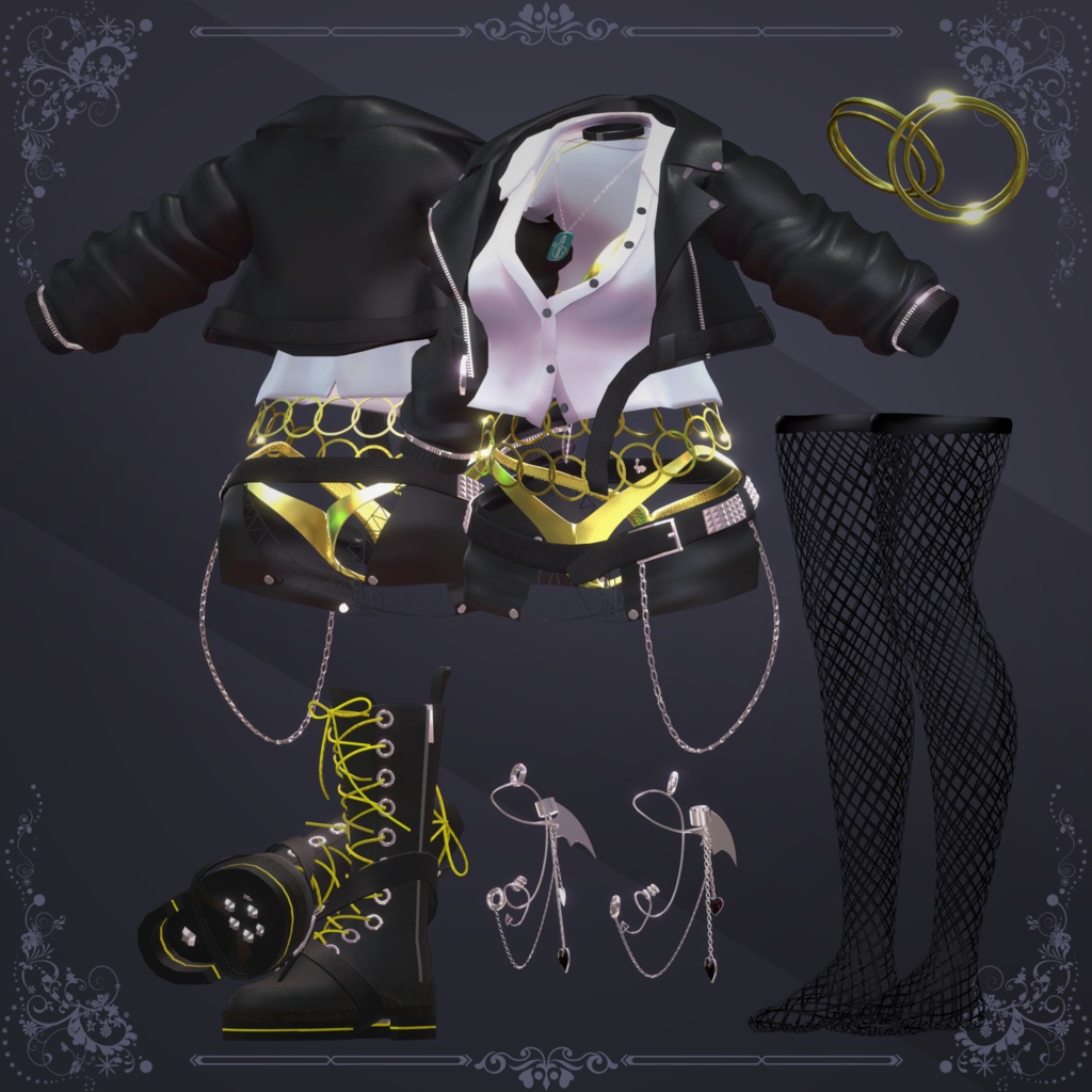 5アバター対応「BadassHeart」