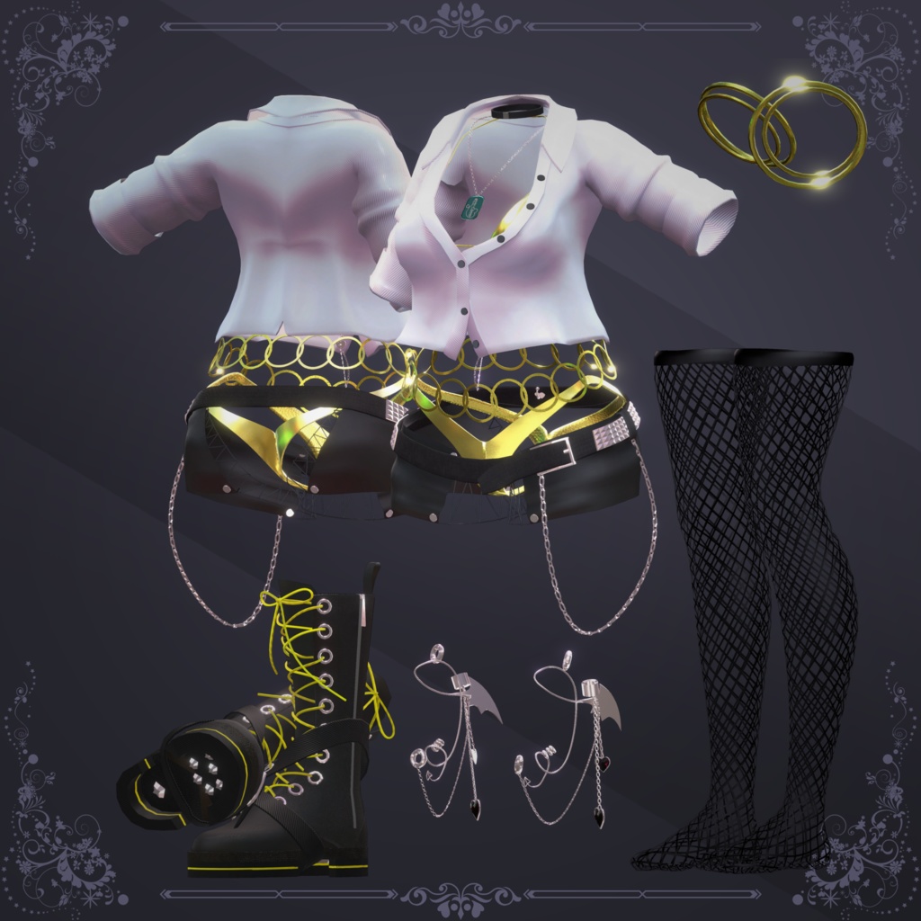 5アバター対応「BadassHeart」