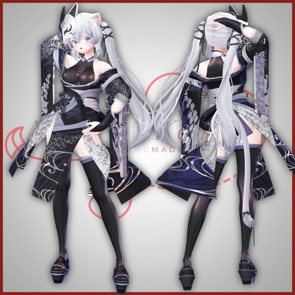 12アバター対応衣装「落花狼藉【絶】」