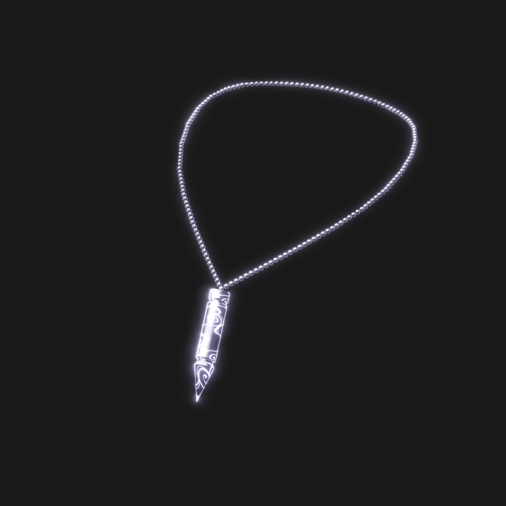 【無料】ロジックアトリエ製高速粉砕弾 ネックレス