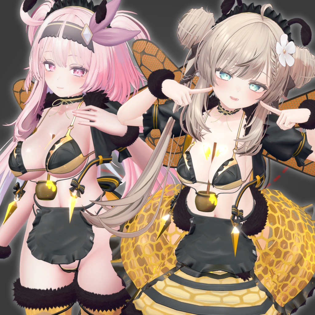 10アバター対応「めいどばち」