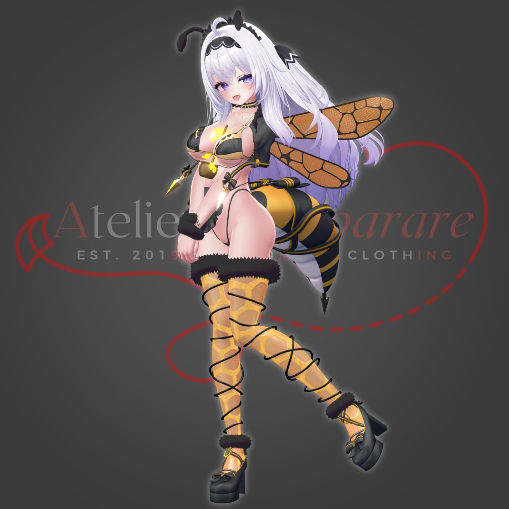 10アバター対応「めいどばち」