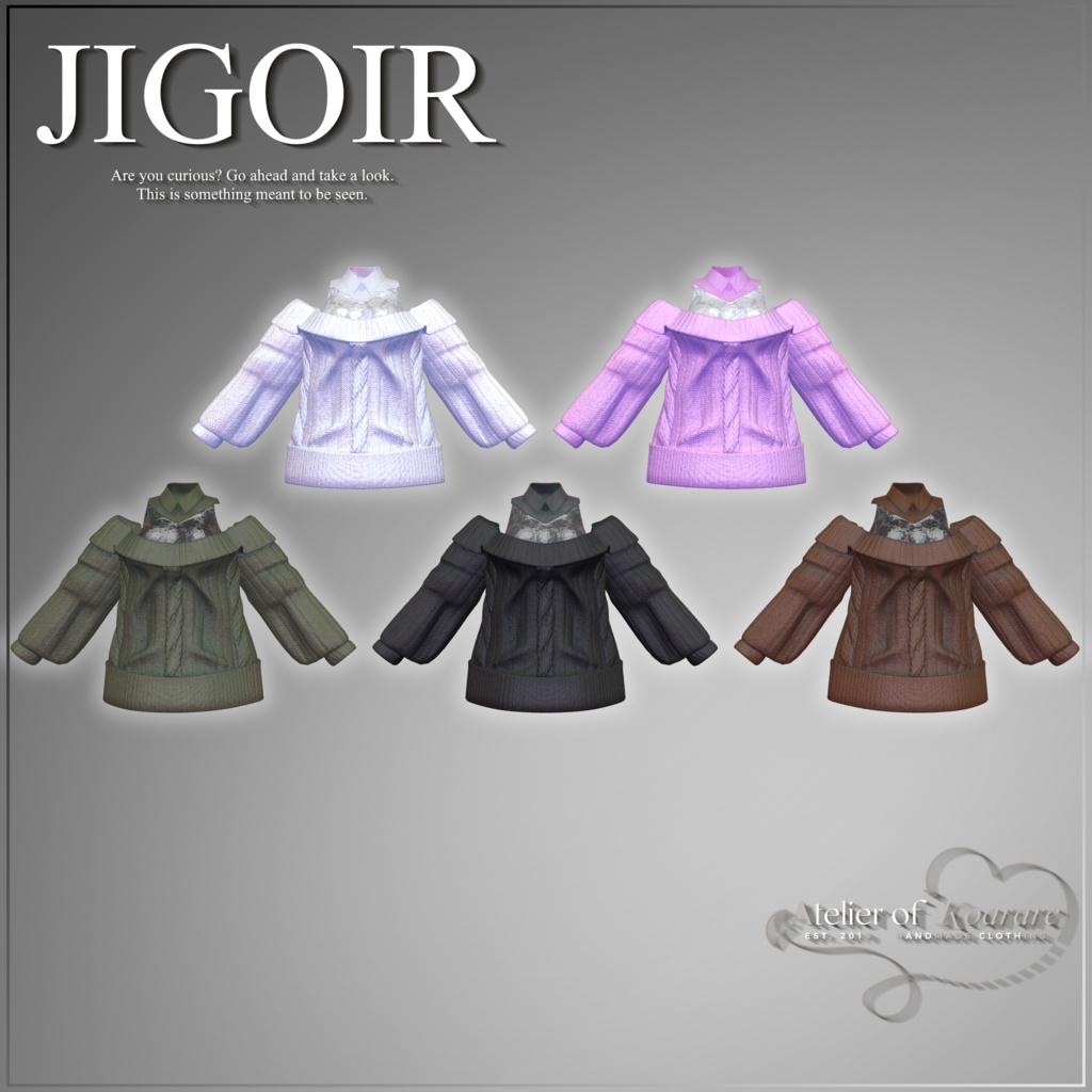 【ギミック付き衣装】 JIGOIR【複数対応】