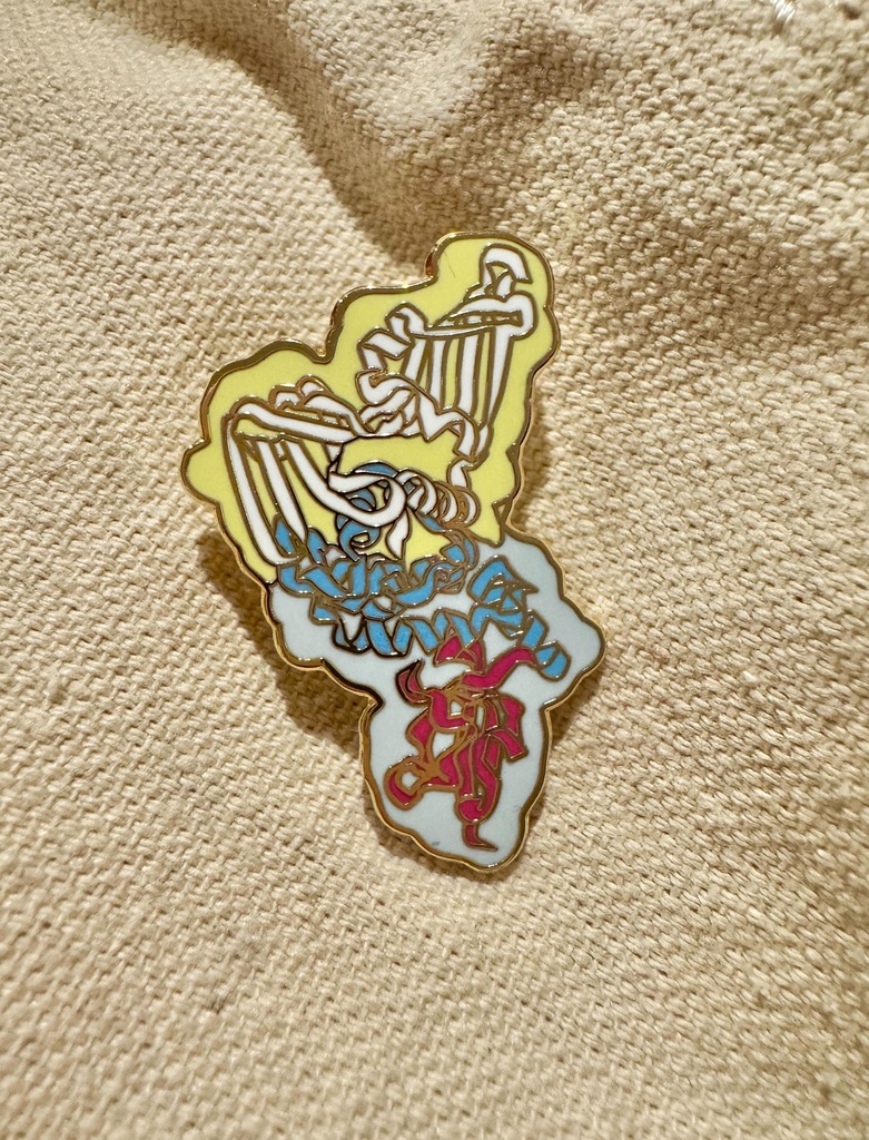 分子生物学のバッジ、タンパク質のバッジ、生命科学のバッジ、科学者のバッジ、ピン