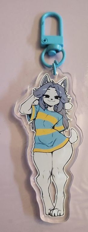 UNDERTALE Temmie アクキー