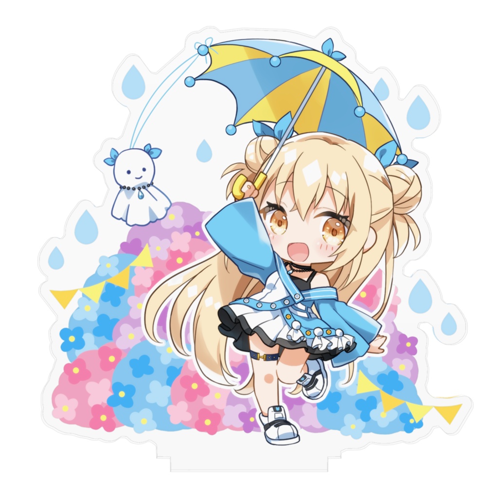 【1周年記念】あめのつゆアクリルスタンド~ミニキャラVer.~