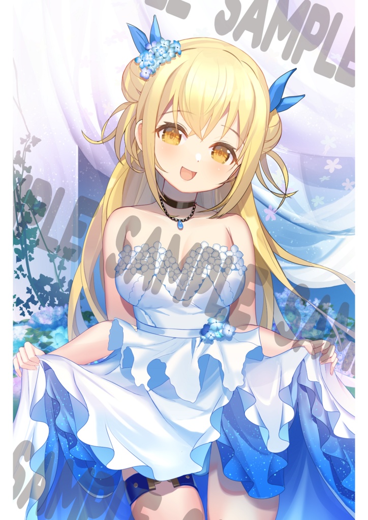 【1周年記念】あめのつゆタペストリー~ウエディングVer.~