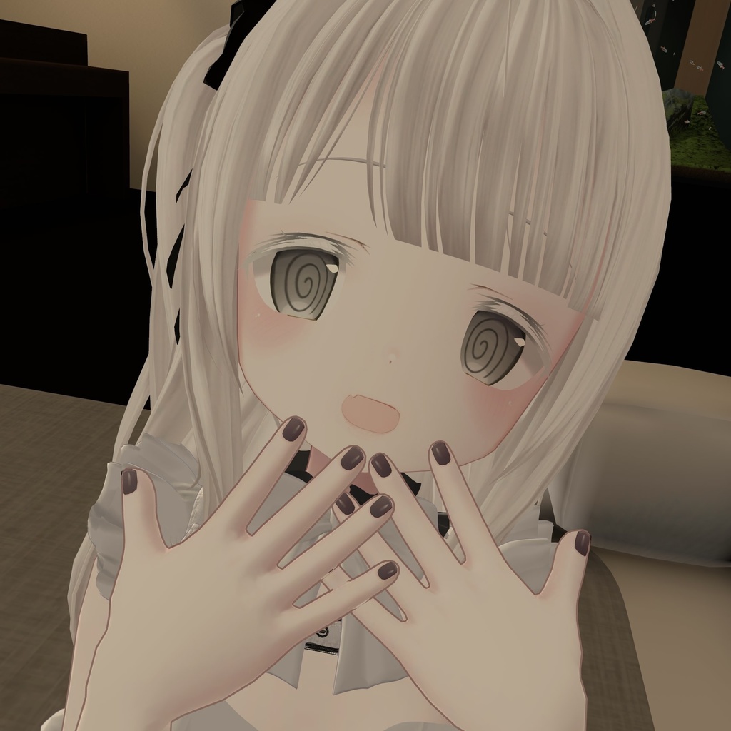 【九尾の傍観者ちゃん対応】ぐるぐるアイ【eye texture】