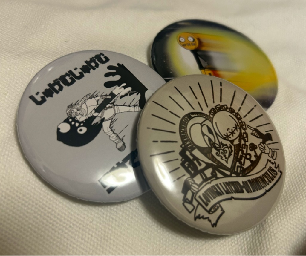 ペロッとパラケルス 缶バッジ