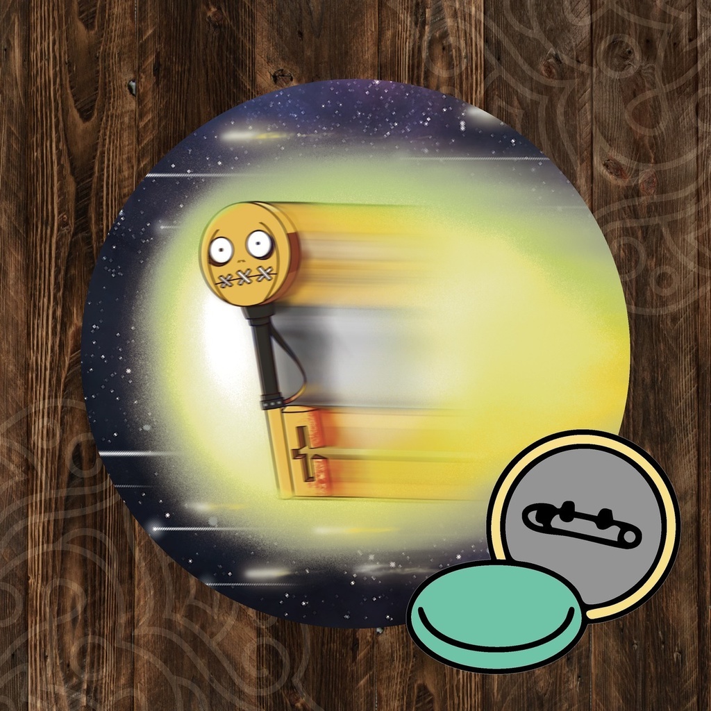 ギャラクシーパラケルス 缶バッジ