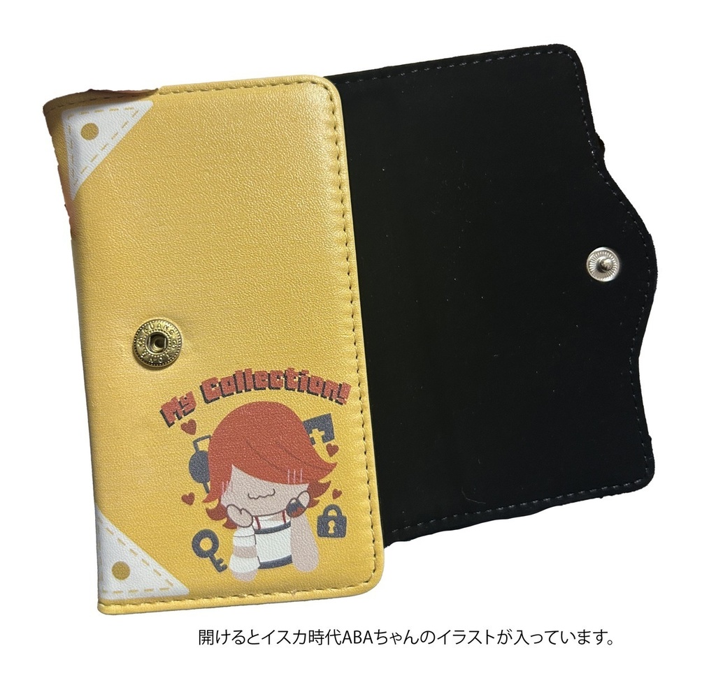 イスカABA恨み手帳風キーケース