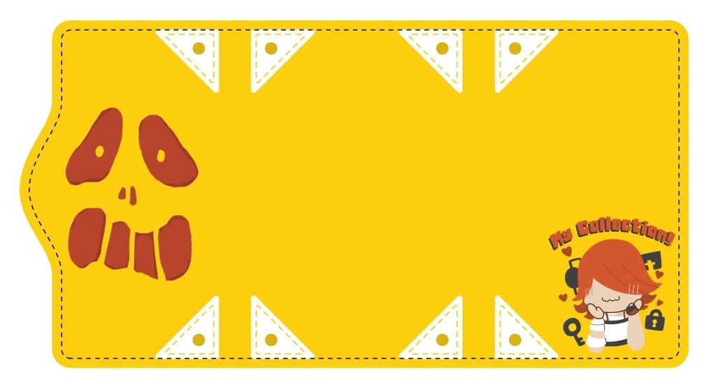 イスカABA恨み手帳風キーケース