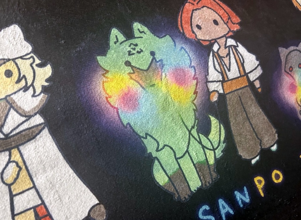 よるさんぽたいむ タオル