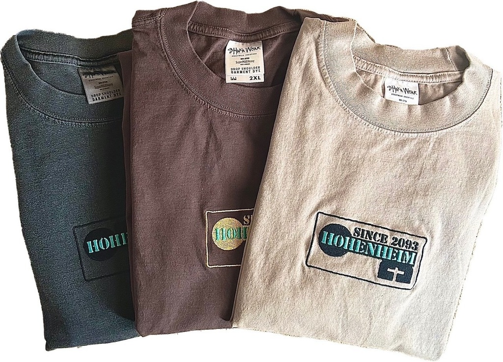 A.B.A鍵まみれTシャツ 黒胡麻ラテ色