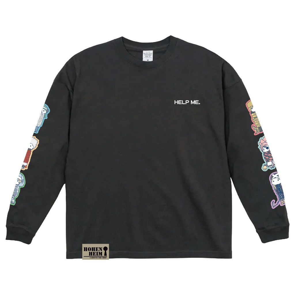 からまりました。大集合。ロンt（ブラック