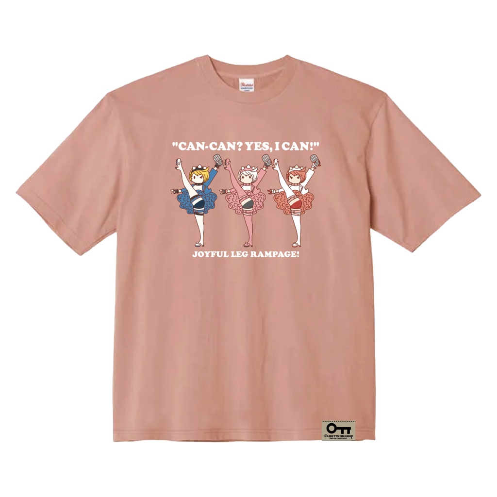 CAN-CAN　エルフェルトビックTシャツ（ピンク）