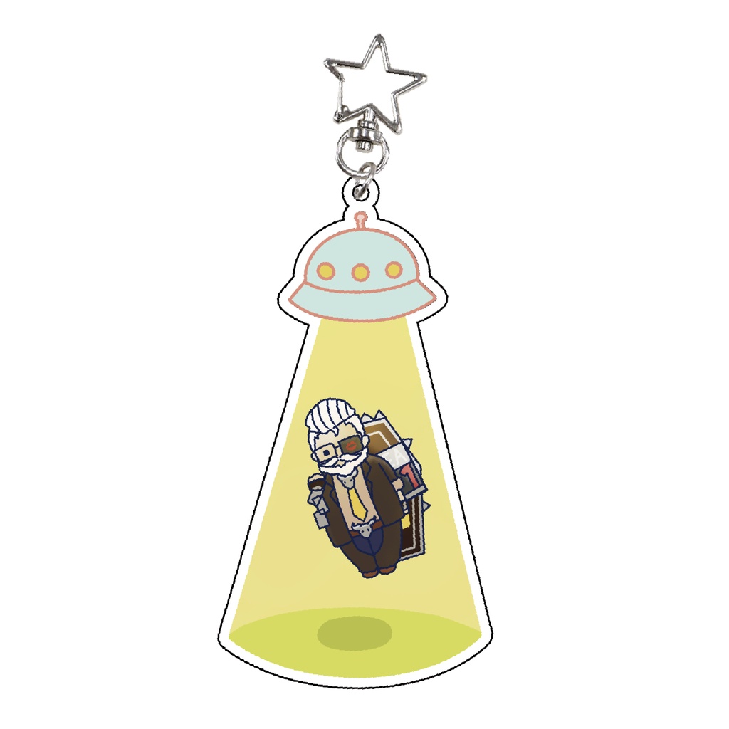 キャトられディキンソン　アクリルキーホルダー