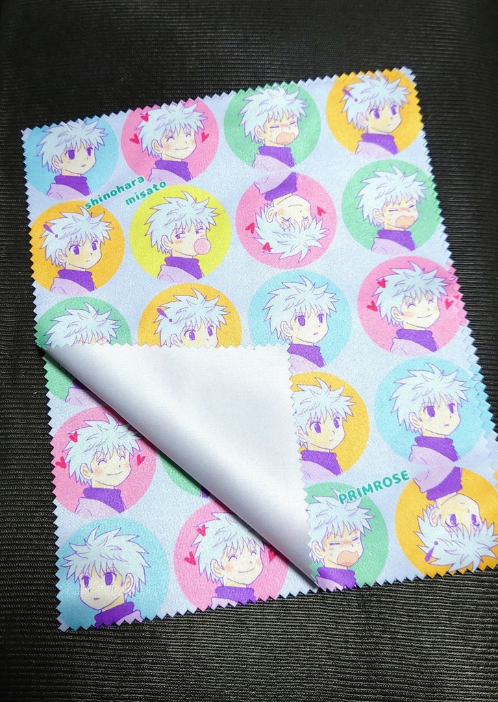 クラピカ・キルア・メガネ拭きマイクロファイバークロス