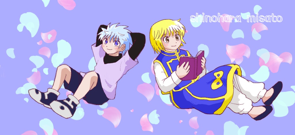 「キルアとクラピカ」マスキングテープb