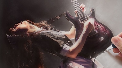 BAND-MAID KANAMI FAN ART2 Original DATA Before compression