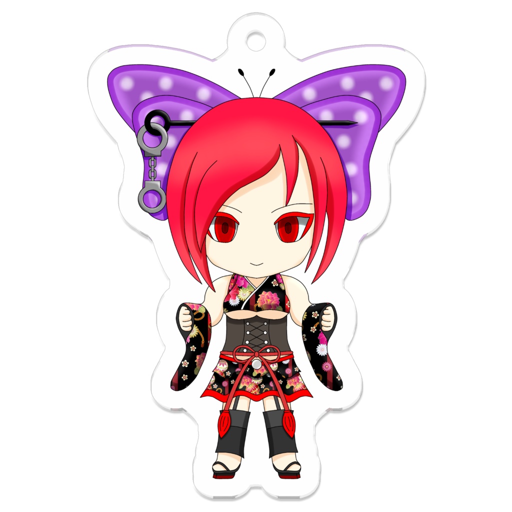 アルビ【アクリルキーホルダー】