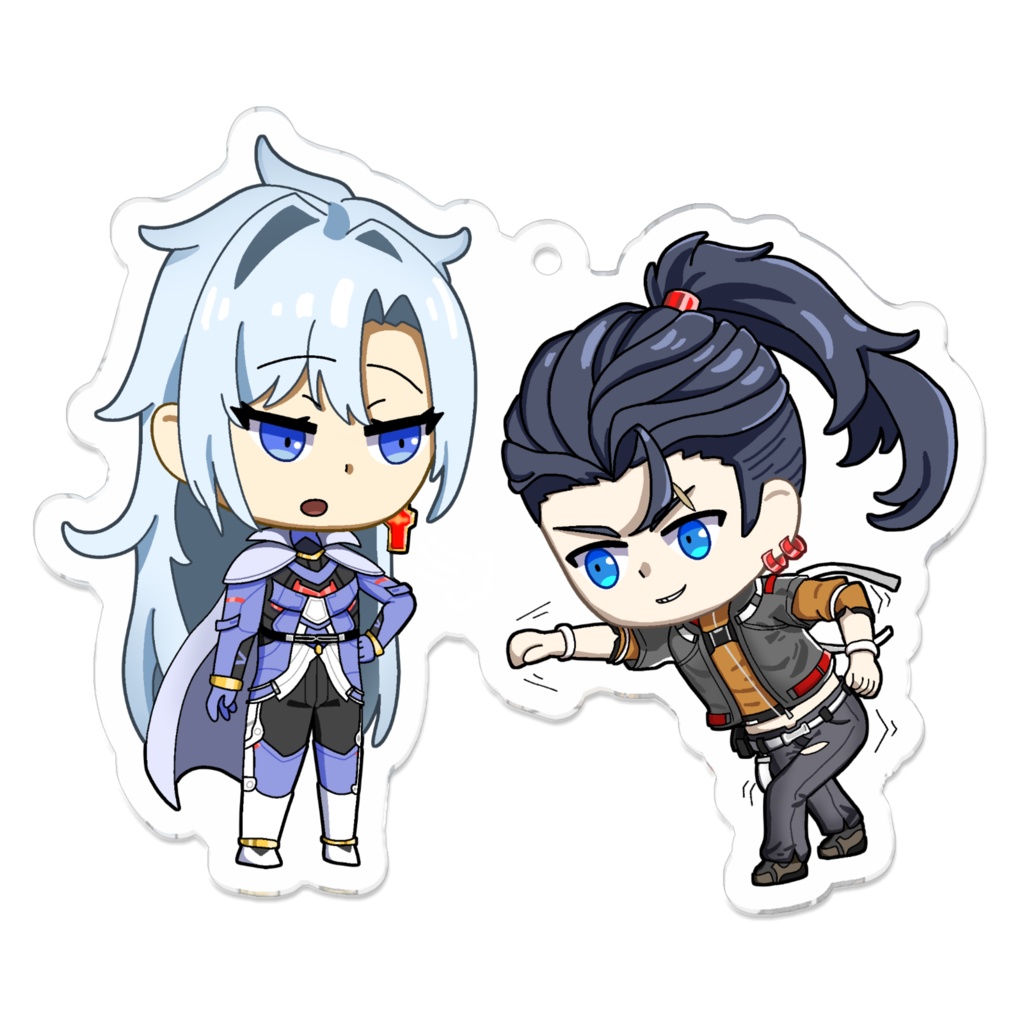 <ゼノブレイド3>エイ&マシュー アクリルキーホルダー