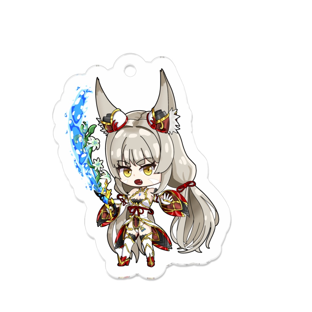 ＜ゼノブレイド2＞ニア　アクリルキーホルダー