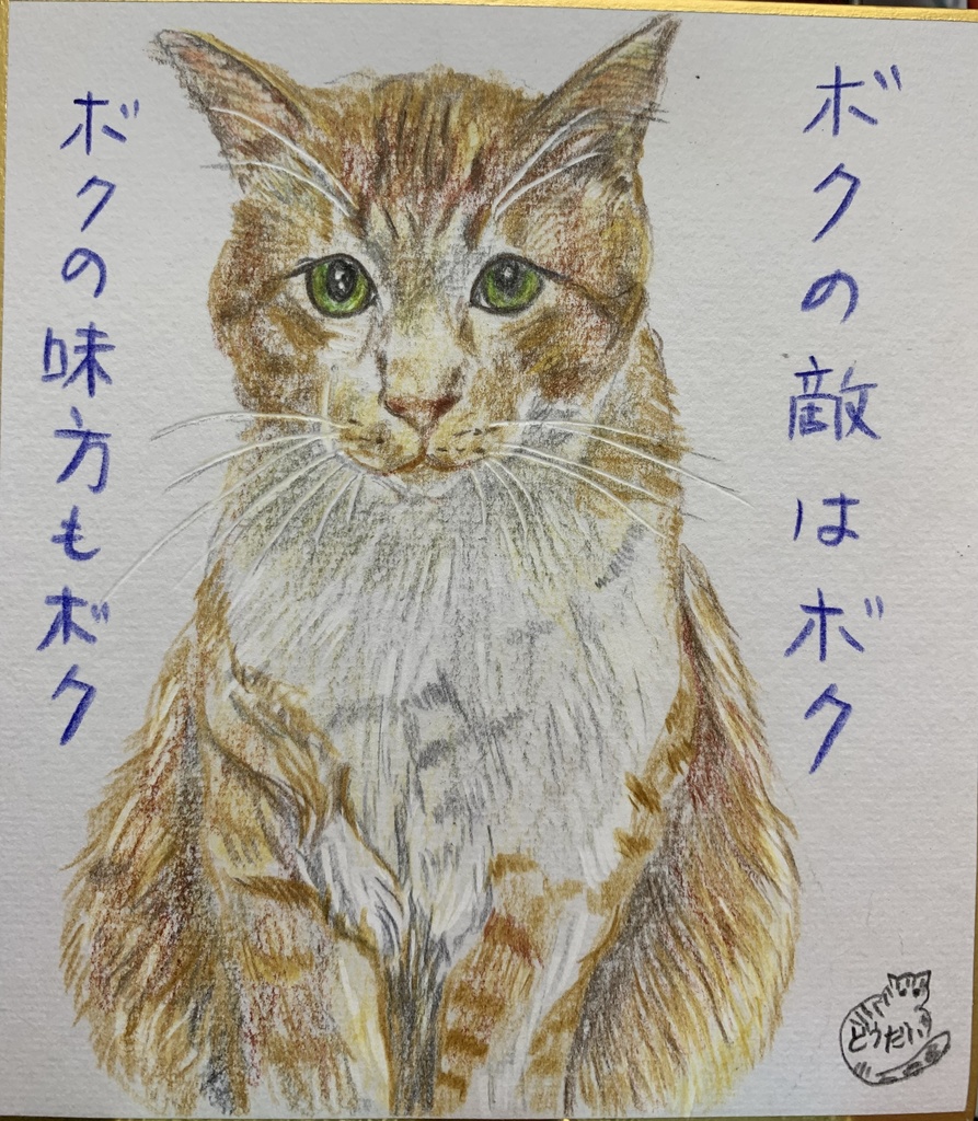 てきがいるねこのえ　726