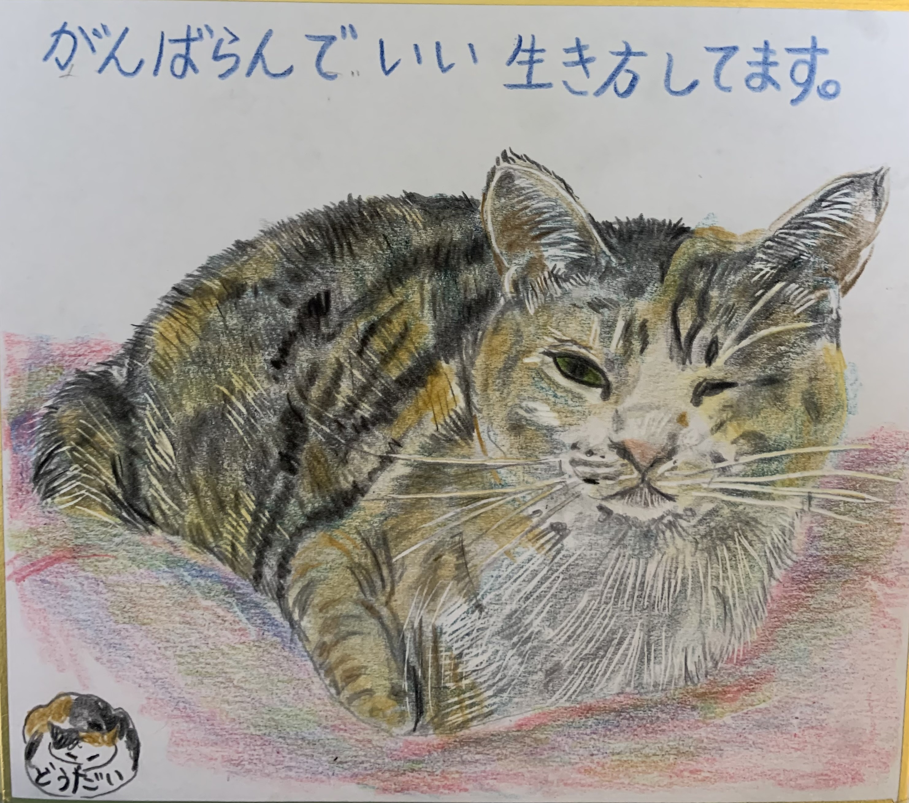 がんばらんねこのえ　747