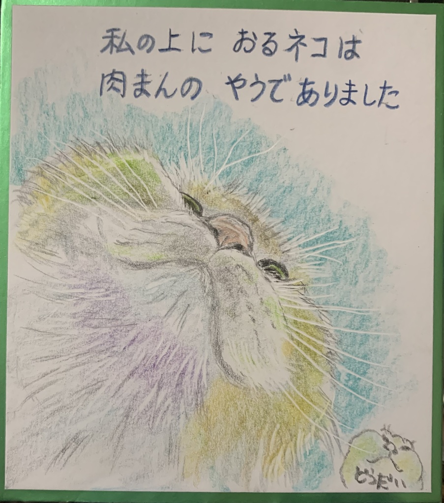 わたしのうえにのるねこのえ　1065
