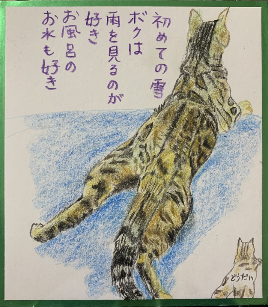 あめからゆきへねこのえ　1116