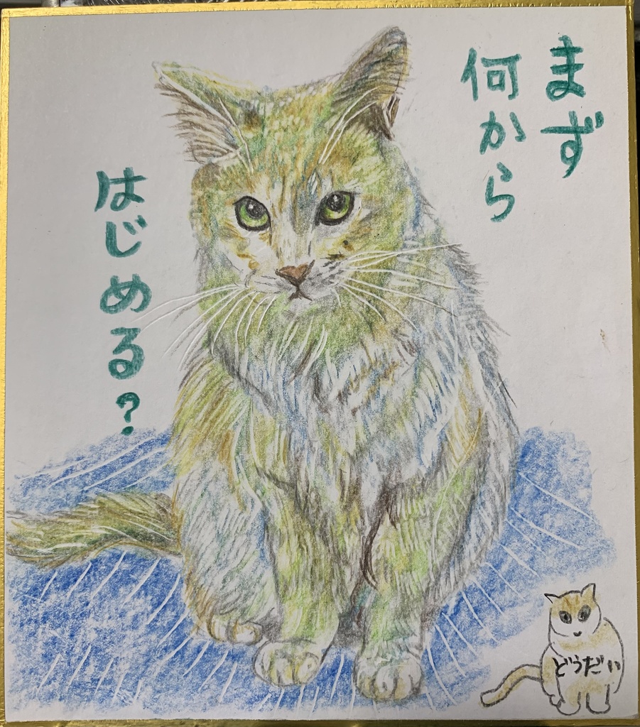 はじめるねこのえ　1117