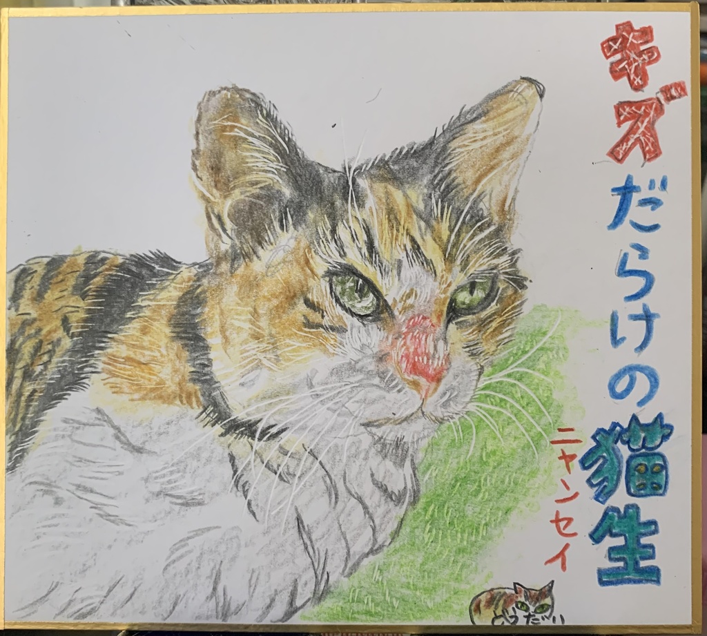 きずだらけねこのえ　1223