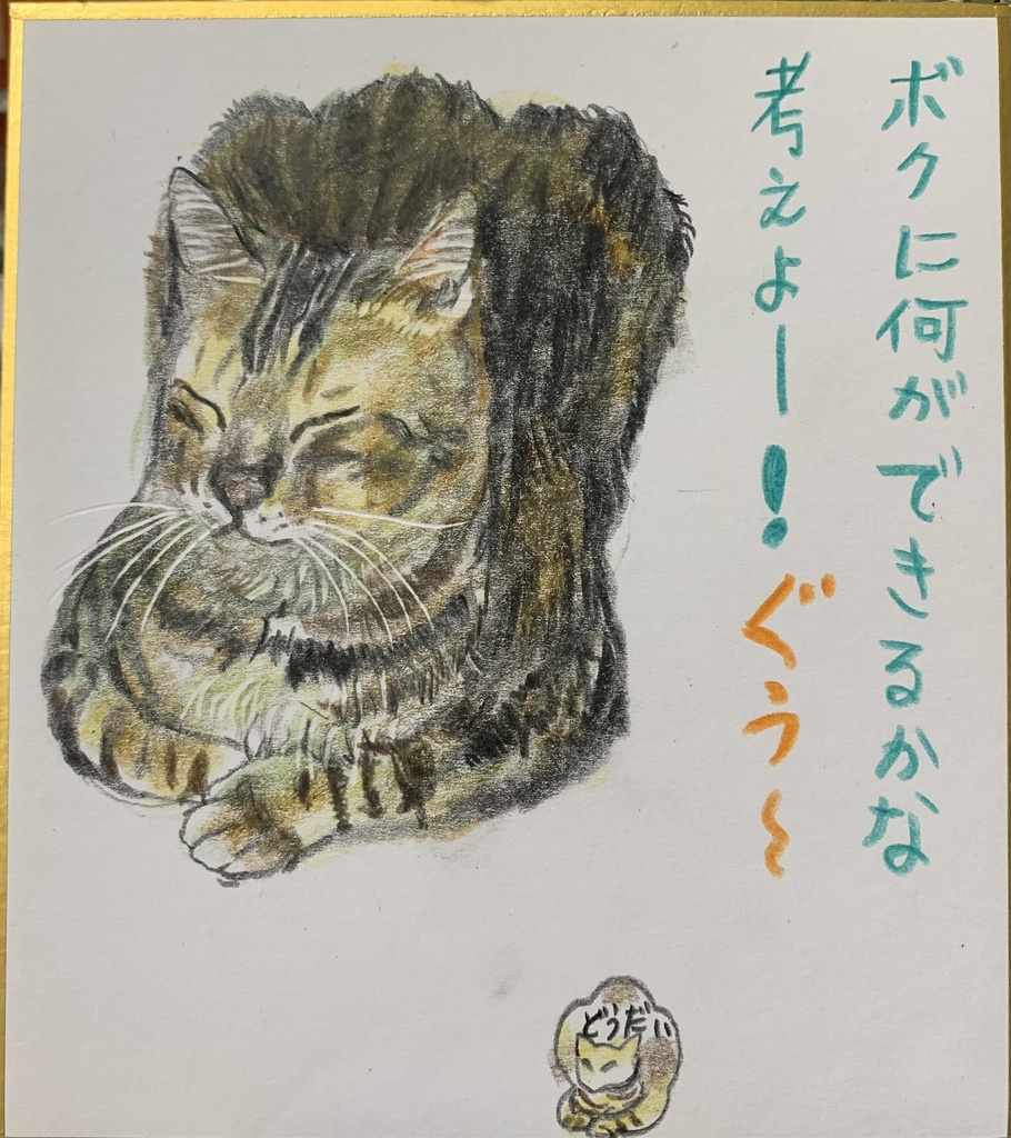 かんがえるんだねこのえ　1225