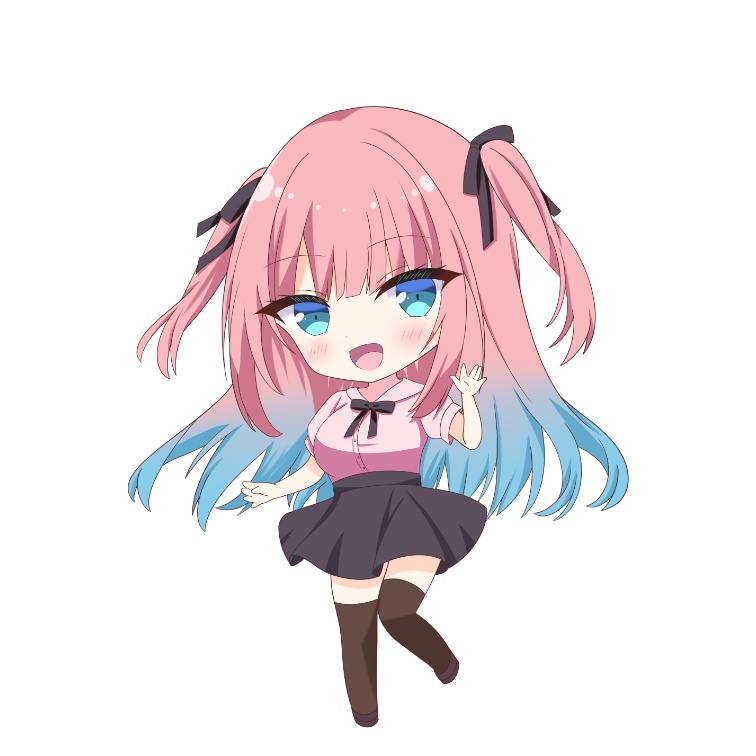 オリジナルキャラクター【茉凜】アクリルキーホルダー6cm