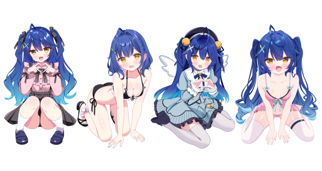 【非公式】天宮こころ＆水着＆地雷系＆下着【アクリルスタンド】